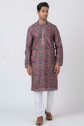 MLS PRINTED KURTA PAJAMA