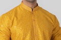 MLS EMBROIDERED KURTA PAJAMA