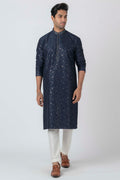 MLS EMBROIDERED KURTA PAJAMA