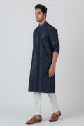 MLS EMBROIDERED KURTA PAJAMA