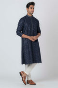 MLS EMBROIDERED KURTA PAJAMA