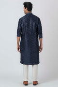MLS EMBROIDERED KURTA PAJAMA