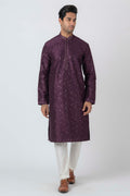 MLS EMBROIDERED KURTA PAJAMA