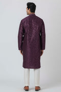 MLS EMBROIDERED KURTA PAJAMA