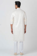MLS EMBROIDERED KURTA PAJAMA