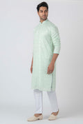 MLS EMBROIDERED KURTA PAJAMA