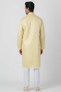 MLS EMBROIDERED KURTA PAJAMA