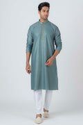 MLS EMBROIDERED KURTA PAJAMA