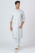 MLS PRINTED KURTA PAJAMA