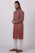 MLS PRINTED KURTA PAJAMA