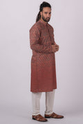 MLS PRINTED KURTA PAJAMA