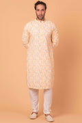 MLS CHIKANKARI KURTA PAJAMA
