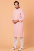MLS CHIKANKARI KURTA PAJAMA