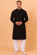MLS CHIKANKARI KURTA PAJAMA
