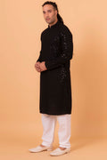 MLS CHIKANKARI KURTA PAJAMA