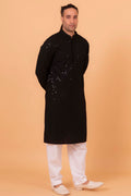 MLS CHIKANKARI KURTA PAJAMA