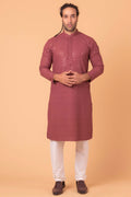 MLS CHIKANKARI KURTA PAJAMA