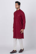 MLS CHIKANKARI KURTA PAJAMA