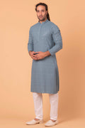 MLS CHIKANKARI KURTA PAJAMA