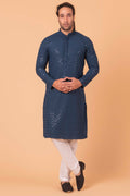 MLS CHIKANKARI KURTA PAJAMA