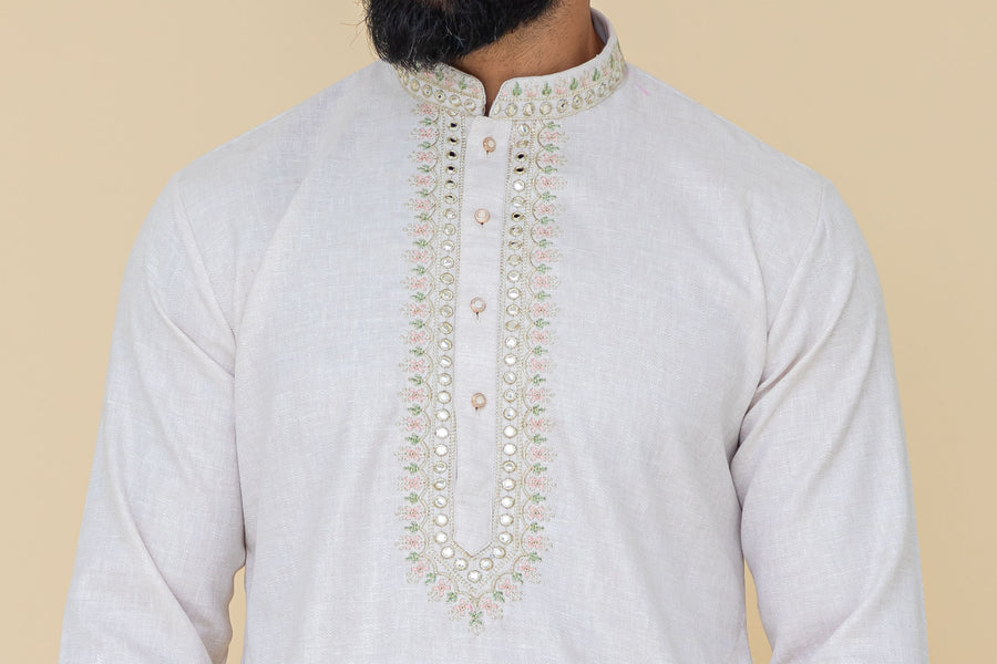 MLS COTTON KURTA PAJAMA