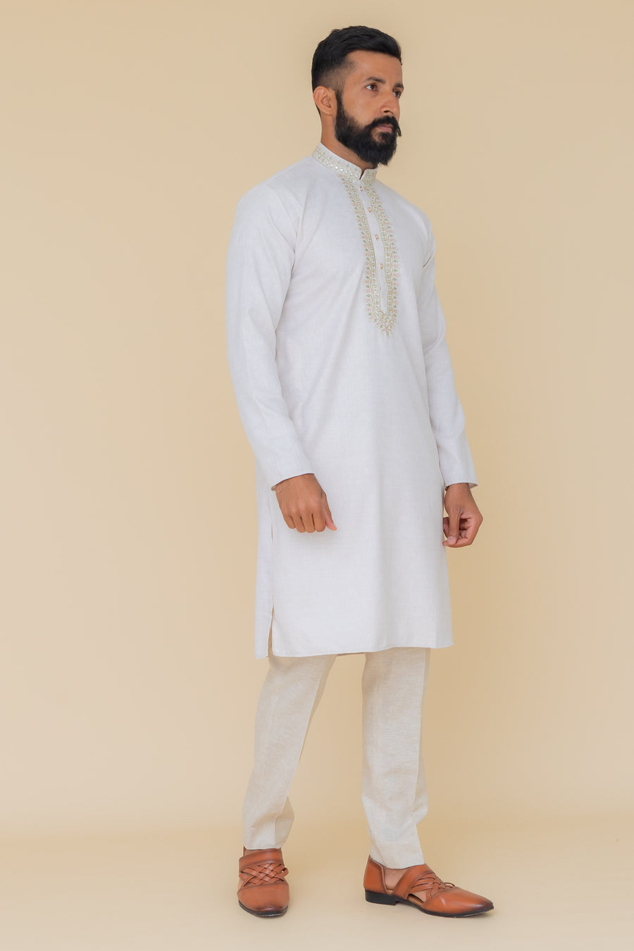 MLS COTTON KURTA PAJAMA