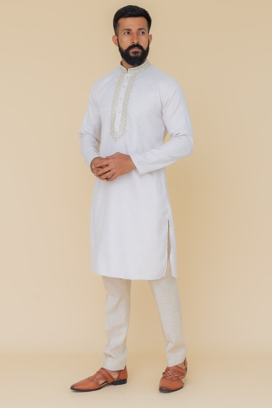 MLS COTTON KURTA PAJAMA