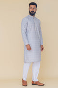 MLS PRINTED KURTA PAJAMA