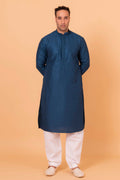 MLS EMBROIDERED KURTA PAJAMA