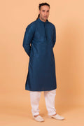 MLS EMBROIDERED KURTA PAJAMA