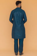 MLS EMBROIDERED KURTA PAJAMA