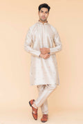 MLS EMBROIDERED KURTA PAJAMA