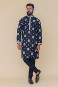 MLS EMBROIDERED KURTA PAJAMA