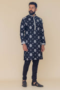 MLS EMBROIDERED KURTA PAJAMA