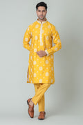 MLS EMBROIDERED KURTA PAJAMA