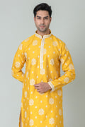 MLS EMBROIDERED KURTA PAJAMA