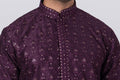 MLS EMBROIDERED KURTA PAJAMA