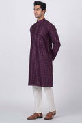 MLS EMBROIDERED KURTA PAJAMA