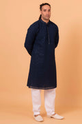 MLS CHIKANKARI KURTA PAJAMA