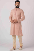 MLS EMBROIDERED KURTA PAJAMA