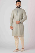 MLS EMBROIDERED KURTA PAJAMA