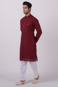 MLS CHIKANAKRI KURTA PAJAMA
