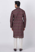 MLS PRINTED KURTA PAJAMA