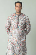 MLS PRINTED KURTA PAJAMA
