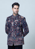 MLS EMBROIDERED JODHPURI SUIT 2 PCS