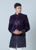 MLS VELVET INDO WESTERN 2 PCS