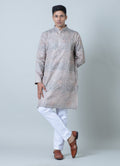 MLS EMBROIDERED KURTA PAJAMA