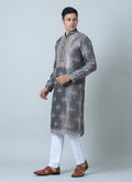 MLS EMBROIDERED KURTA PAJAMA