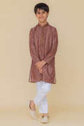 MLS KIDS PRINTED KURTA PAJAMA