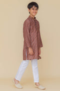 MLS KIDS PRINTED KURTA PAJAMA